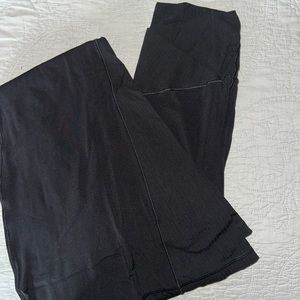 Aerie crossover super flare leggings